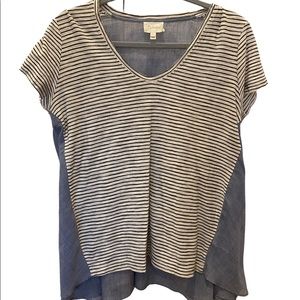 Anthropologie Size Small Striped Blouse